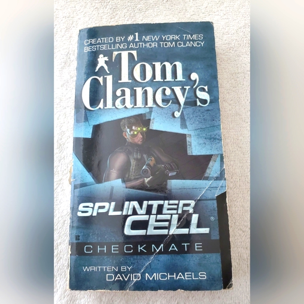BOGO Tom Clancy's Splinter Cell Checkmate Paperback Book